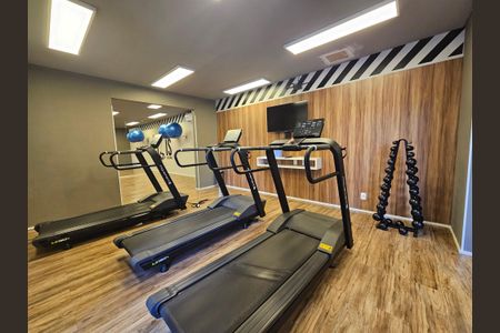 Studio para alugar com 26m², 1 quarto e sem vaga Studio para alugar com 26m², 1 quarto e sem vagaAcademia