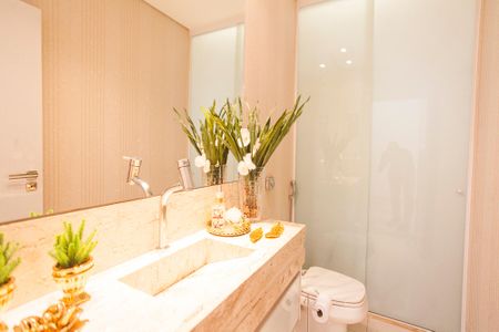 Casa de condomínio para alugar com 310m², 4 quartos e 4 vagas Casa de condomínio para alugar com 310m², 4 quartos e 4 vagasBanheiro Social