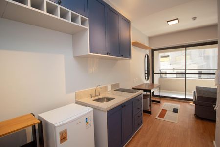 Studio para alugar com 27m², 1 quarto e sem vagaCozinha