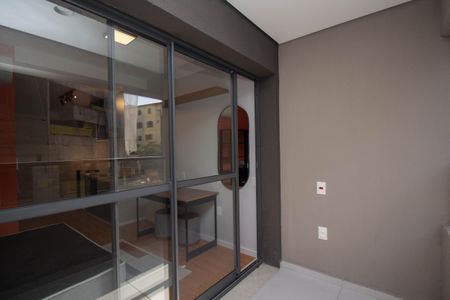 Studio para alugar com 27m², 1 quarto e sem vagaVaranda