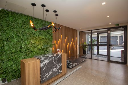 Studio para alugar com 27m², 1 quarto e sem vagaHall social