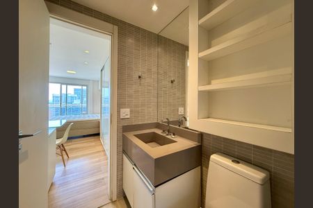 Studio para alugar com 44m², 1 quarto e 1 vagaBanheiro da Suíte