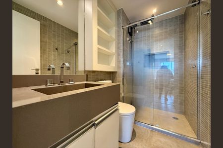 Studio para alugar com 44m², 1 quarto e 1 vagaBanheiro da Suíte