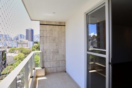 Varanda da Sala de apartamento à venda com 4 quartos, 180m² em Carmo, Belo Horizonte