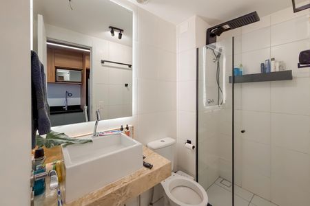 Studio para alugar com 27m², 1 quarto e sem vagaBanheiro