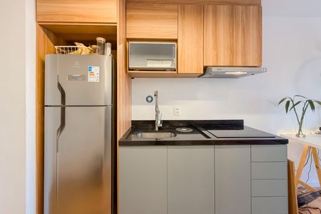 Studio para alugar com 27m², 1 quarto e sem vagaCozinha