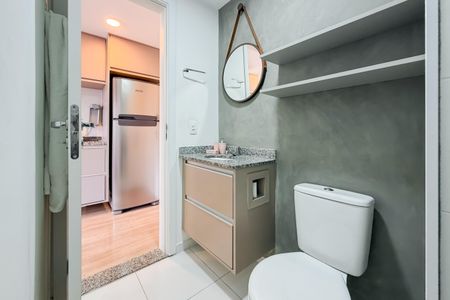 Studio para alugar com 26m², 1 quarto e sem vagaBanheiro