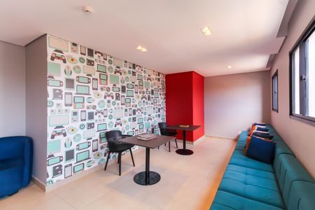 Apartamento para alugar com 43m², 2 quartos e sem vagaSalão de jogos