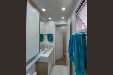 Apartamento à venda com 59m², 2 quartos e 1 vaga Apartamento à venda com 59m², 2 quartos e 1 vagaBanheiro da Suíte