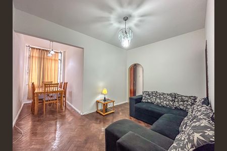 Sala de apartamento para alugar com 2 quartos, 80m² em Humaitá, Rio de Janeiro
