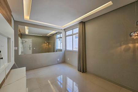 Sala de apartamento para alugar com 3 quartos, 90m² em Coração de Jesus, Belo Horizonte