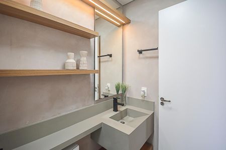 Apartamento para alugar com 25m², 1 quarto e sem vaga Apartamento para alugar com 25m², 1 quarto e sem vagaBanheiro