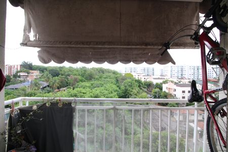 Varanda de apartamento à venda com 2 quartos, 51m² em Taquara, Rio de Janeiro