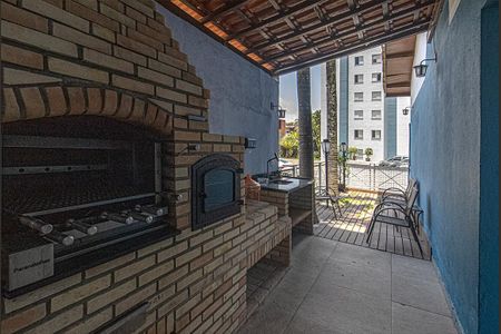 Apartamento para alugar com 64m², 3 quartos e 1 vaga Apartamento para alugar com 64m², 3 quartos e 1 vagaextensão do salão de festas com churrasqueira_1