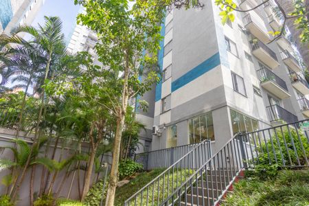 Apartamento à venda com 48m², 2 quartos e 1 vagaFachada do bloco 