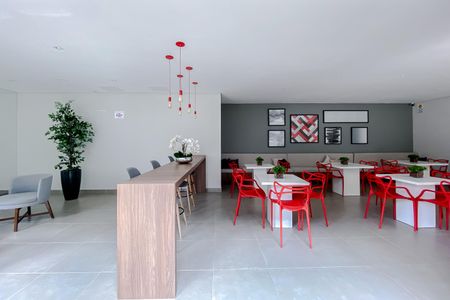 Apartamento à venda com 37m², 1 quarto e sem vagaÁrea comum - Salão de festas