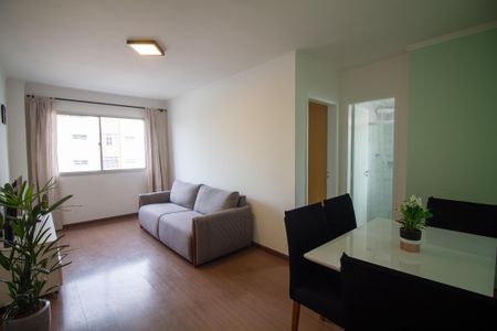 Sala de apartamento para alugar com 1 quarto, 52m² em Campo Belo, São Paulo
