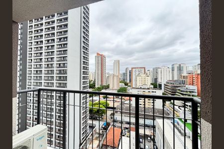 Studio à venda com 25m², 1 quarto e sem vagaVaranda