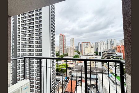 Studio à venda com 25m², 1 quarto e sem vagaVaranda