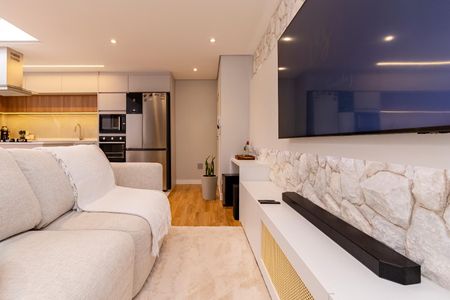Sala de apartamento à venda com 2 quartos, 58m² em Santa Maria, São Caetano do Sul