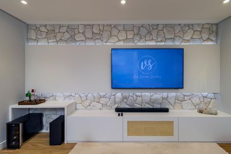 Sala de apartamento à venda com 2 quartos, 58m² em Santa Maria, São Caetano do Sul