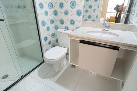 Studio para alugar com 42m², 1 quarto e sem vaga Studio para alugar com 42m², 1 quarto e sem vagaBanheiro