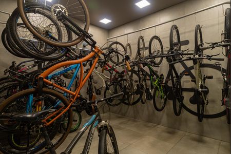 Studio para alugar com 42m², 1 quarto e sem vaga Studio para alugar com 42m², 1 quarto e sem vagaÁrea comum - Bicicletário