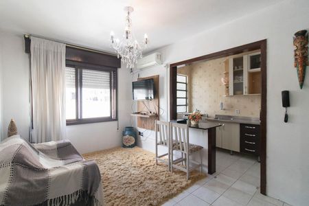 Sala de apartamento para alugar com 1 quarto, 40m² em Jardim Botânico, Porto Alegre
