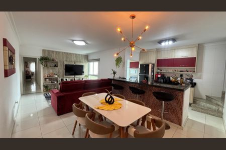 Sala - Sala de Jantar  de apartamento à venda com 3 quartos, 208m² em Vila Curuçá, Santo André