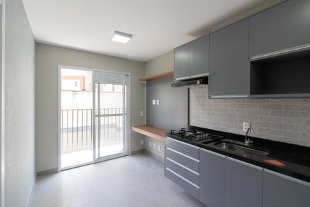 Sala - Cozinha de apartamento para alugar com 1 quarto, 26m² em Vila Butantã, São Paulo