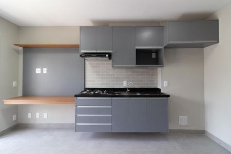 Sala - Cozinha de apartamento para alugar com 1 quarto, 26m² em Vila Butantã, São Paulo