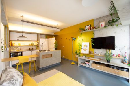 Apartamento para alugar com 63m², 1 quarto e 1 vagaSala de estar