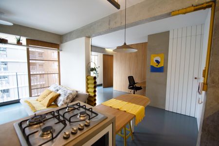 Apartamento para alugar com 63m², 1 quarto e 1 vagacozinha