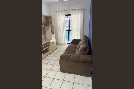Sala de apartamento para alugar com 1 quarto, 45m² em Aviação, Praia Grande
