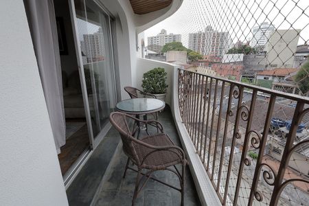 Sacada de apartamento à venda com 3 quartos, 140m² em Vila Valparaíso, Santo André
