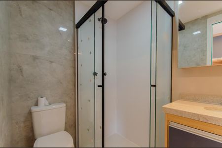 Studio para alugar com 22m², 1 quarto e sem vaga Studio para alugar com 22m², 1 quarto e sem vagaBanheiro