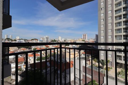 Varanda da Sala de apartamento para alugar com 2 quartos, 47m² em Campestre, Santo André
