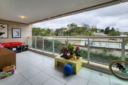 Varanda Gourmet  de apartamento à venda com 3 quartos, 130m² em Baeta Neves, São Bernardo do Campo