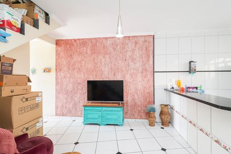 Sala de casa para alugar com 1 quarto, 70m² em Jardim Cibele, São Paulo