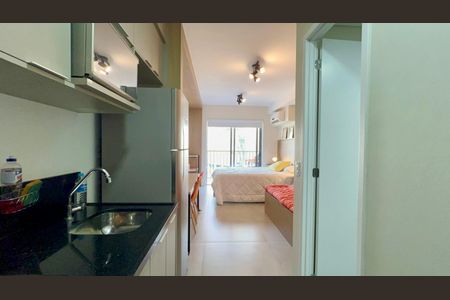 Studio à venda com 28m², 1 quarto e sem vagaCozinha