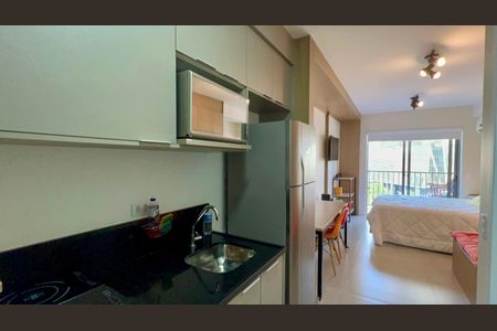 Studio à venda com 28m², 1 quarto e sem vagaCozinha