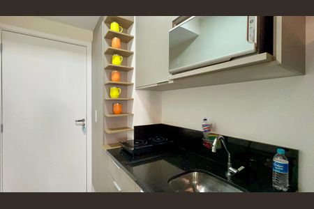 Studio à venda com 28m², 1 quarto e sem vagaCozinha