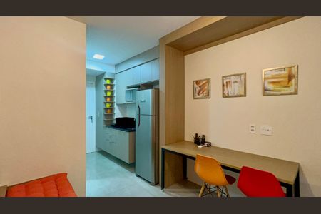 Studio à venda com 28m², 1 quarto e sem vagaSala