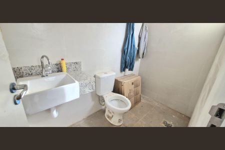 Banheiro da Suíte 1 de casa à venda com 2 quartos, 210m² em Conjunto Habitacional Vila Maria, Lagoa Santa