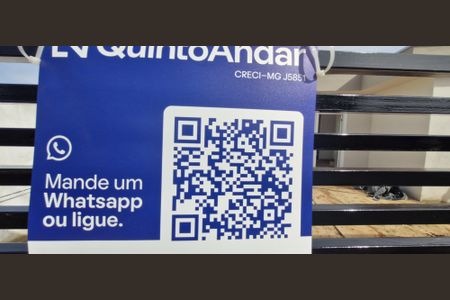 Placa qrcode de casa à venda com 2 quartos, 210m² em Conjunto Habitacional Vila Maria, Lagoa Santa