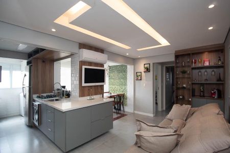 Sala de apartamento para alugar com 2 quartos, 50m² em Vila Gustavo, São Paulo