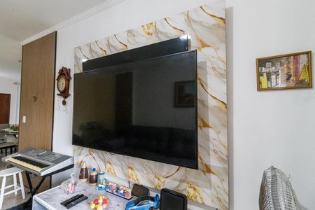 Apartamento para alugar com 100m², 2 quartos e 1 vagaDetalhe da sala