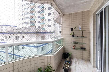 Apartamento para alugar com 100m², 2 quartos e 1 vagaSacada da sala