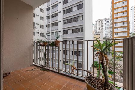 Sala - Varanda de apartamento à venda com 1 quarto, 70m² em Jardim Paulista, São Paulo