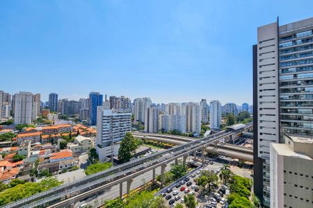 Apartamento para alugar com 38m², 1 quarto e sem vagaVista da Varanda da Sala